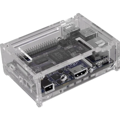 Afbeelding van Joy it BananaPIM2 Case1 SBC behuizing Geschikt voor serie: Banana Pi Transparant