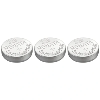 Afbeelding van Renata 329 SR731SW zilveroxide knoopcel horlogebatterij 2 (twee) stuks