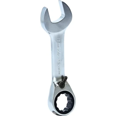 Afbeelding van KS Tools 503.4641 GEARplus Ratelringsteeksleutel, kort, 18mm