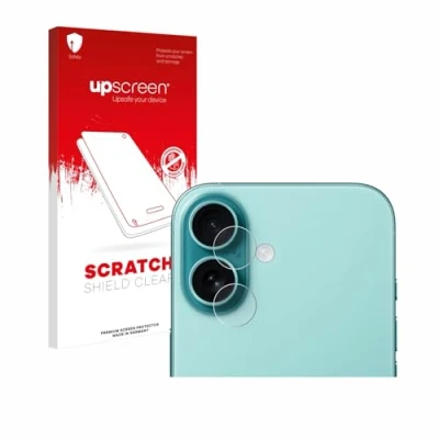 Afbeelding van upscreen Screenprotector voor Apple iPhone 16 (ALLEEN Camera Lens) Folie Beschermfolie transparant