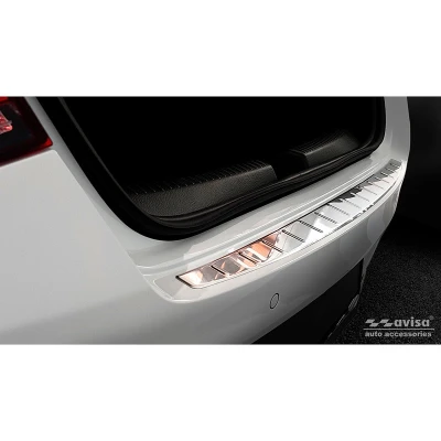 Afbeelding van Avisa RVS Achterbumperprotector passend voor Mercedes CLA II (C118) 2019 &#039;Ribs&#039;