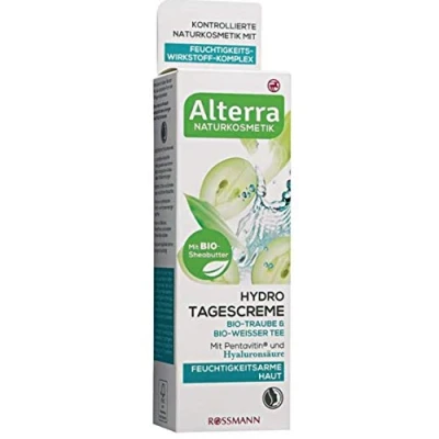 Afbeelding van Alterra Hydro Dagcrème Biologische Druif met Penravitin® &amp; Hyalauronzuur, voor vochtarme huid, 50 ml