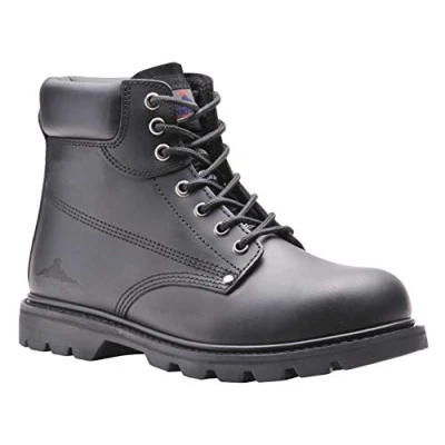 Afbeelding van Portwest FW16 Steelite Welted Veiligheidsschoen, SBP HRO, Zwart, Normaal, Grootte 46