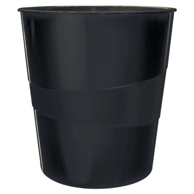 Afbeelding van Papierbak Leitz Recycle range 15liter zwart