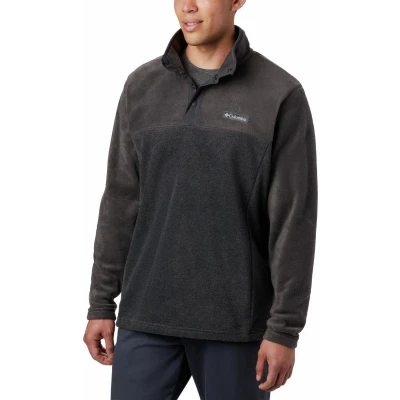 Afbeelding van Columbia Steens MOUNTAIN HALF SNAP Fleece trui, Heren, Maat: Medium, Charcoal heather/shark