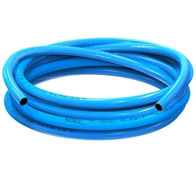 Afbeelding van AUPROTEC Persluchtslang, 6 mm Ø binnen, 5 m pvc slang, 3 laags weefselslang voor persluchtcompressor, band/per meter, zeer flexibel