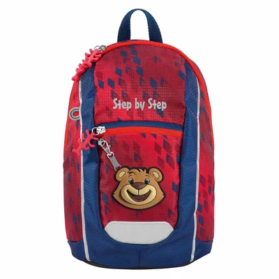 Afbeelding van Step by Rugzak Kiga Mini Backpack 6L FC Bayern Berni Rood