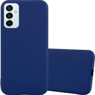 Afbeelding van Cadorabo Hoesje geschikt voor Samsung Galaxy M23 5G in CANDY DONKER BLAUW Beschermhoes gemaakt van flexibel TPU silicone Case Cover