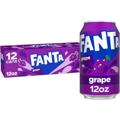 Afbeelding van Fanta Druif 12 oz. (355 ml) 24 Pack