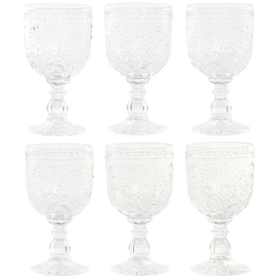 Afbeelding van Set van bekers Home ESPRIT Transparant Kristal 270 ml (6 Stuks)