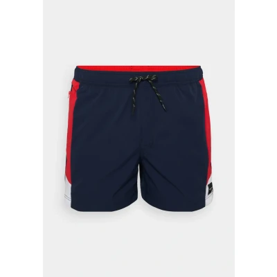 Afbeelding van Jack &amp; Jones Jpstmaui Jjswim Blocked ZIP Zwemshorts, Heren, Maat: XXL, Navy