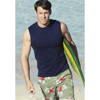 Afbeelding van Fruit of the Loom tanktop navy XL