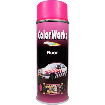 Afbeelding van ColorWorks Fluor Pink 400ml 918541