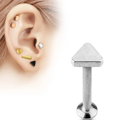 Afbeelding van Piercing triangle chirurgisch staal 8mm
