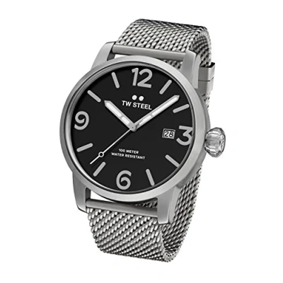 Afbeelding van TW Steel Maverick Collection MB11 horloge heren zilverkleurig ⍉45