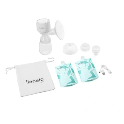 Afbeelding van Lionelo Fifi One Elektrische Borstkolf Draadloos Driefasige 9 intensiteitsniveaus Helder display BPA free