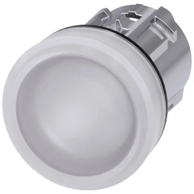 Afbeelding van Siemens 3SU1051 6AA60 0AA0 Verlichte melder Plat Wit 1 stuk(s)