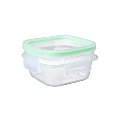 Afbeelding van 1162502 TATAY plaats vershouddoos Click Clack 0,3 L transparant groen 10,8 x 6 cm