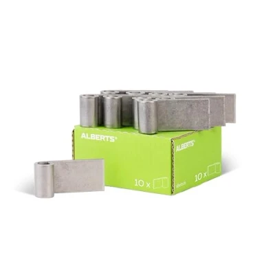 Afbeelding van Alberts 10x lasband stalen scharnierband rol Ø 13 mm