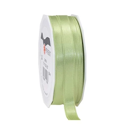 Afbeelding van PRÄSENT 7181025 136 cadeaulint, polyester, pastelgroen, 25 m x 10 mm, meter
