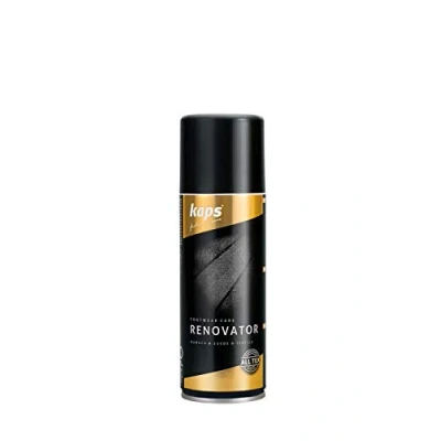 Afbeelding van Kaps Renovator Spray voor suede en nubuck frist de kleur op verzorgt het leer (139) Midden Bruin 200ml