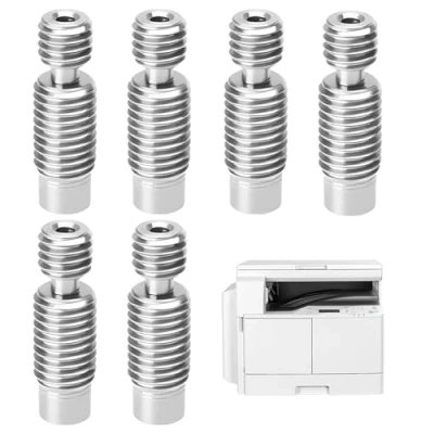 Afbeelding van 6 Stks Rvs Keel Buis Met Teflon, All Metal Hot End 1.75mm Voor E3D V6 Makerbot Reprap 3D Printers Accessoires