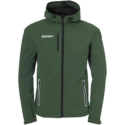 Afbeelding van Kempa Softshelljas voor kinderen, Maat: 140, Dark olive