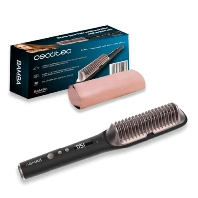 Afbeelding van Cecotec Stijlborstel Bamba InstantCare 1400 Excellence Brush met keratine keramische coating, arganolie en ionengen