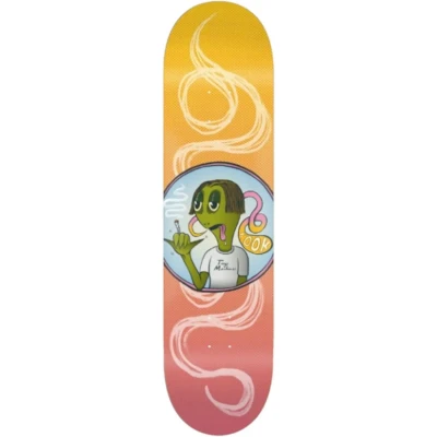 Afbeelding van Toymachine Stoner Sect 8.5 skateboard deck lichtbruin