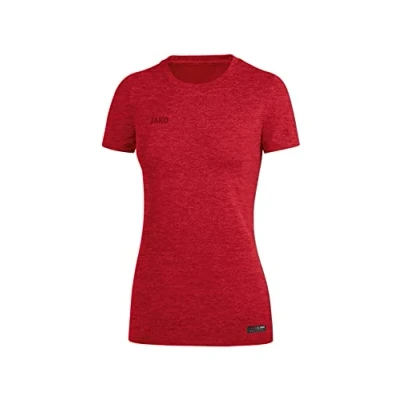 Afbeelding van T shirt Premium Basics Rood gemeleerd / 34