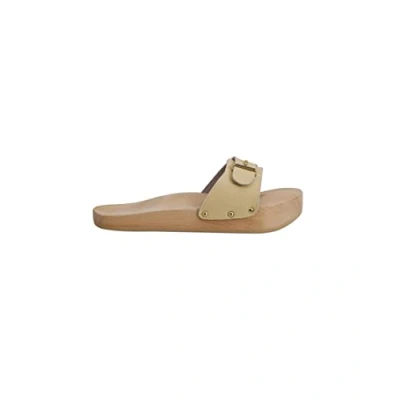 Afbeelding van Lanaform Dynastatic Sandal 41 Cream Slippers Afslanksandaal Vestevigend Effect Bestrijdt Cellulitis