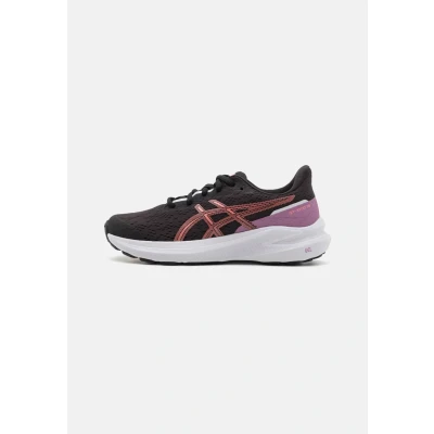 Afbeelding van Asics GT1000 13 Unisex Hardloopschoenen voor op de weg kinderen, Maat: 32.5, Black/sun coral Textiel/ synthetisch