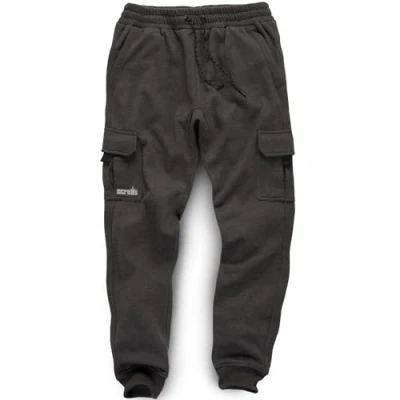 Afbeelding van Scruffs Trade Slim Fit joggingbroek werkbroek (zwart of grijs), Grijs, M (Slank)