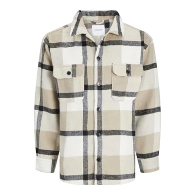 Afbeelding van Jack &amp; Jones Jjebradley Ollie Lichte jas, Heren, Maat: XL, Crockery checks