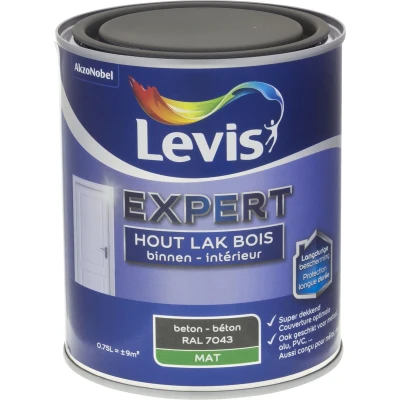 Afbeelding van Levis Expert Lak Binnen Mat Beton 0.75L