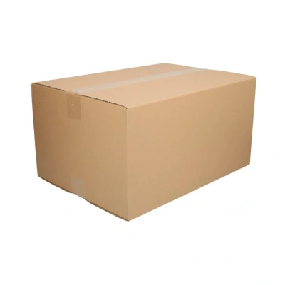 Afbeelding van 25x Vouwdoos 430 x 310 220 mm B golf (± 3,0 mm) Karton Universele verzenddozen