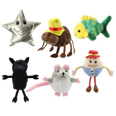 Afbeelding van Finger Puppets: Puppets Nursery Ryhmes Set of 6