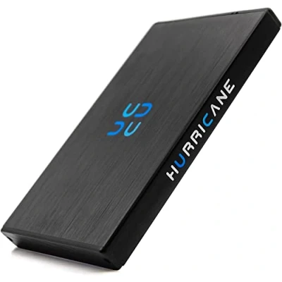 Afbeelding van Hurricane 9.5mm GD25612 640GB 2.5&quot; USB 3.0 Externe Aluminium Festplatte für Mac, PC, PS4, PS4 Pro, Xbox, Backups