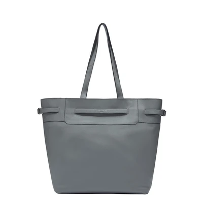 Afbeelding van LIEBESKIND BERLIN Leren Handtas Schoudertas Hera Sheep Natural Tote Anemone Paars