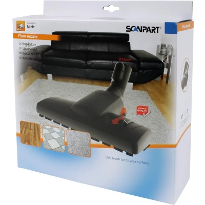 Afbeelding van Scanpart stofzuigermond 35 mm Geschikt Voor Miele Classic Compact Complete C1 C2 C3 S2 S4 S5 S6 S8 Alternatief SBD285 3 harde en zachte vloeren
