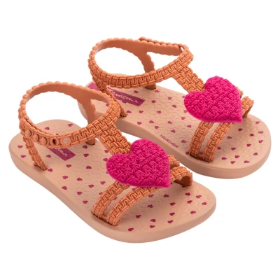 Afbeelding van My First Ipanema Baby Dames Junior Slippers Beige/Pink