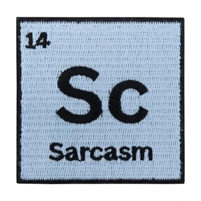 Afbeelding van Finally Home Patch om op te strijken blauwe sarcasm spreuk patches, science grappige mannen strijkpatch