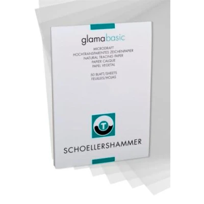 Afbeelding van 10x Transparantpapier Glama A3 100g/m2 bl.50 vel VF5003674