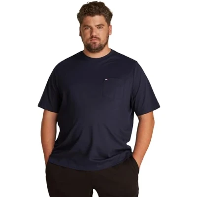 Afbeelding van Tommy Hilfiger S/S T shirt voor heren, woestijn hemel, XXL