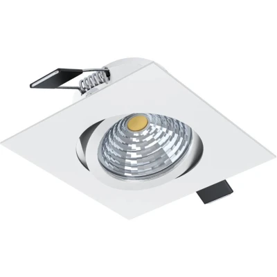Afbeelding van Eglo Richtbare led spot Saliceto vierkant 6w 4000K wit 98306