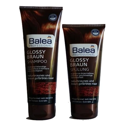 Afbeelding van Balea Professional Shampoo Glossy Bruin, 250 ml