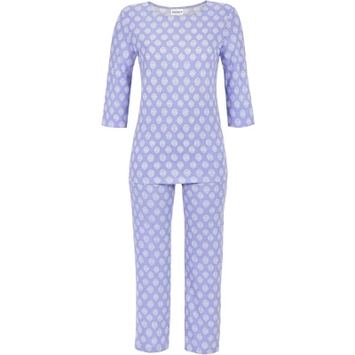 Afbeelding van Lavendelblauwe pyjama Ringella Blauw Maat 46