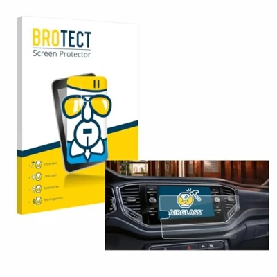 Afbeelding van BROTECT Screenprotector voor Volkswagen Touran 2.0 Discover Media 8&quot; 2019 Folie Beschermfolie Beschermglas transparant