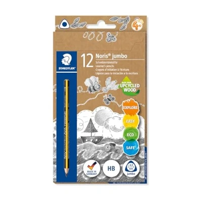 Afbeelding van Potlood Staedtler Noris Jumbo HB (12 Stuks)
