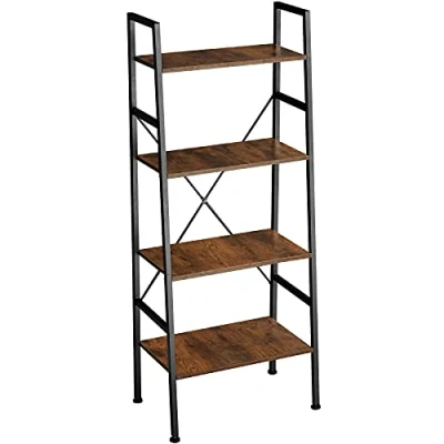Afbeelding van tectake Wandkast Newcastle industrieel donkerbruin 57,5 x 35,5 139 cm 404146